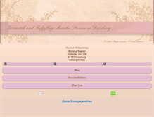 Tablet Screenshot of fusspflegemoni.de